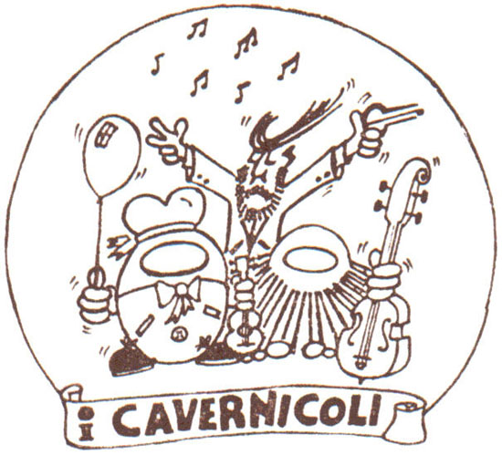 Logo de I Cavernicoli - marrone